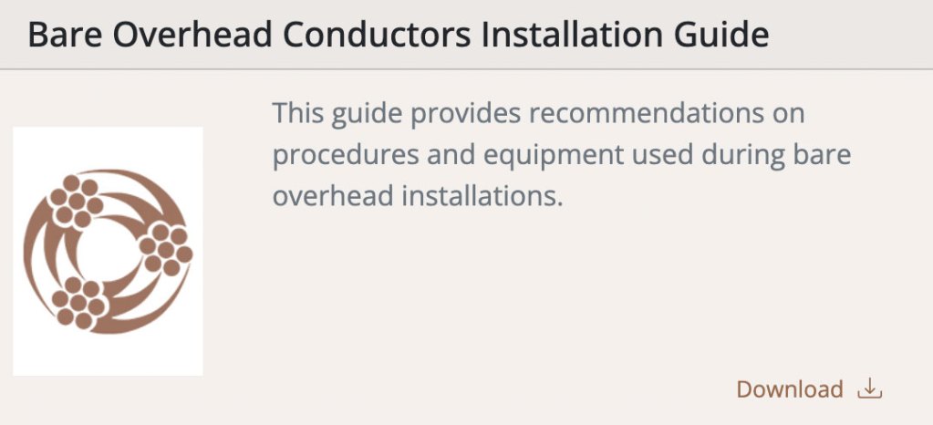 Bare Overhead Conductors Guide