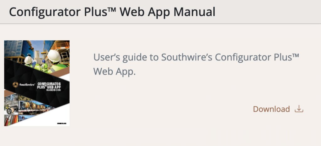 Configurator Plus Web App Manual–
