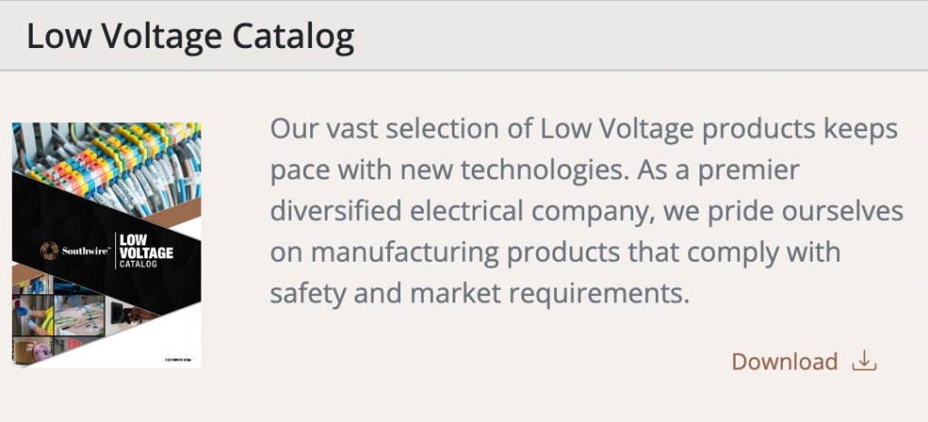 Southwire Low Voltage
