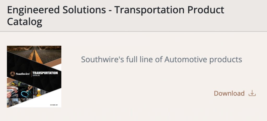Southwire Transportation Catalogue